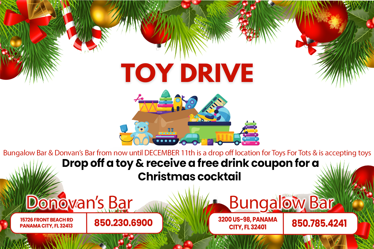 Panama City Beach Toys for Tots donation locations
